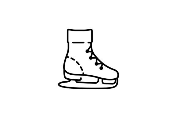 Download Ice Sketch Shoes Icon - Premium Resources